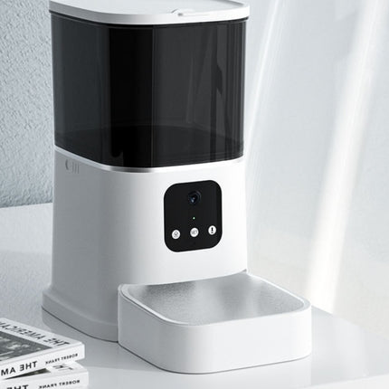 Pet Automatic Feeder Large Capacity Smart Voice Recorder APP Control Timer Feeding Cat Dog Food Dispenser With WiFi Pet Bo
