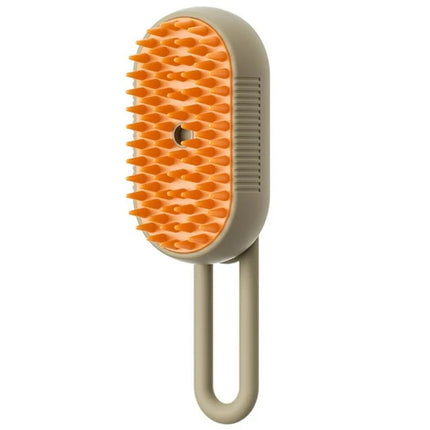 Brosse à Vapeur 3-en-1 pour Chiens et Chats – Toilettage et Massage